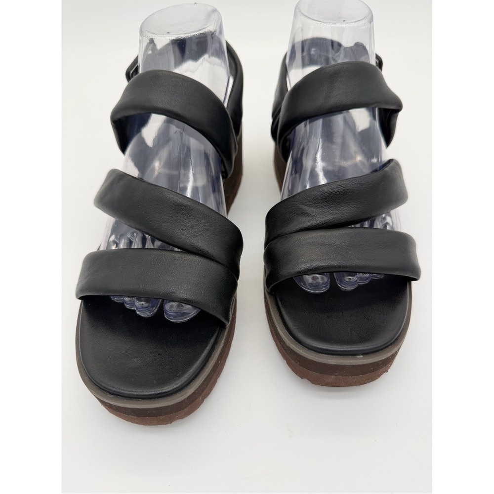 Vince Black & Brown Platform Strappy Sandals size 8 - Picture 4 of 10